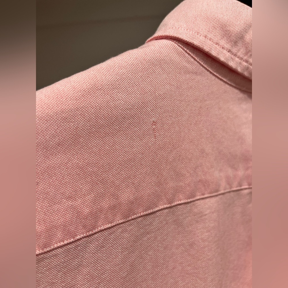 Ralph Lauren Blue Label Men's Pink Button Down Shirt size medium - Picture 6 of 9